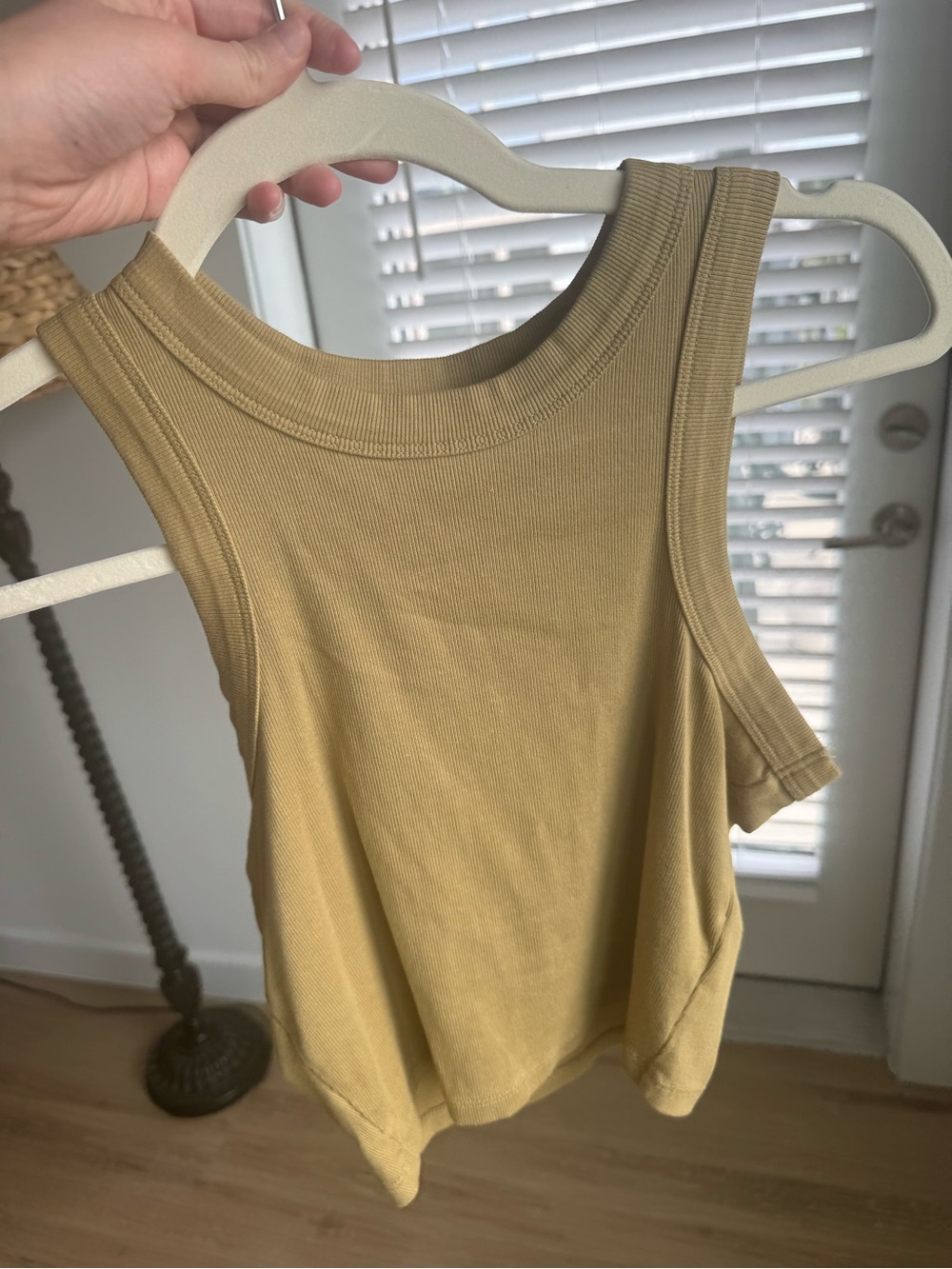 Madewell tank top size small 
Soft Ribbed Tank Top